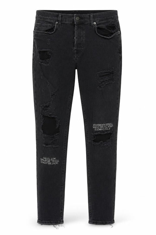 Womens Black   Skinny Jeans Size 30 in L27 in