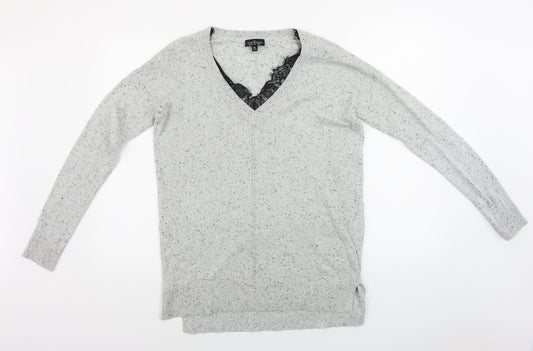Topshop Womens Grey   Pullover Jumper Size 8