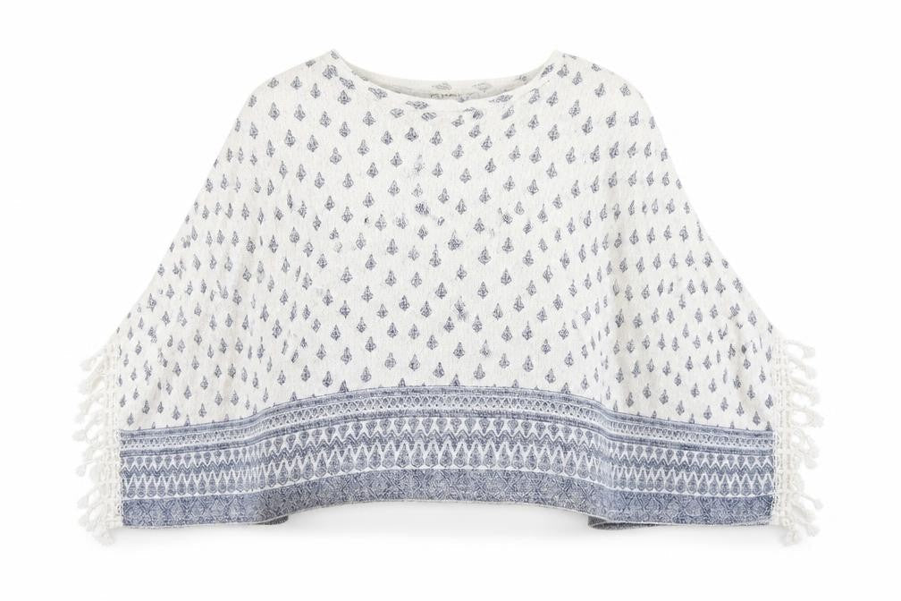 River Island  Womens White Floral  Pullover Jumper Size L