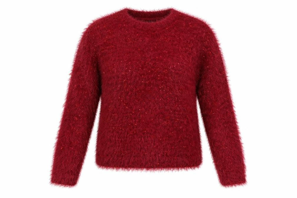 Papaya Womens Purple   Pullover Jumper Size S