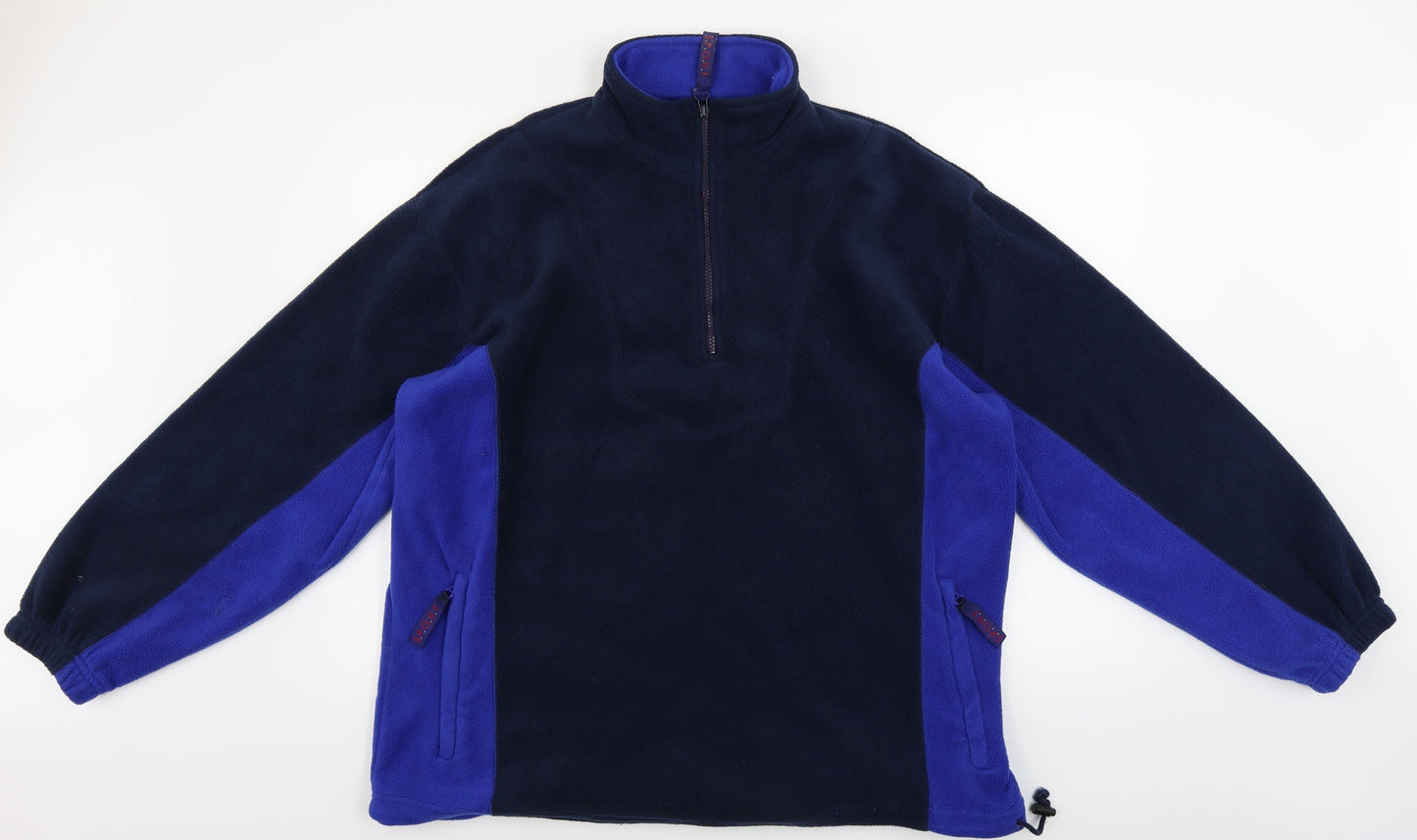 international sport Womens Blue   Henley Jumper Size L