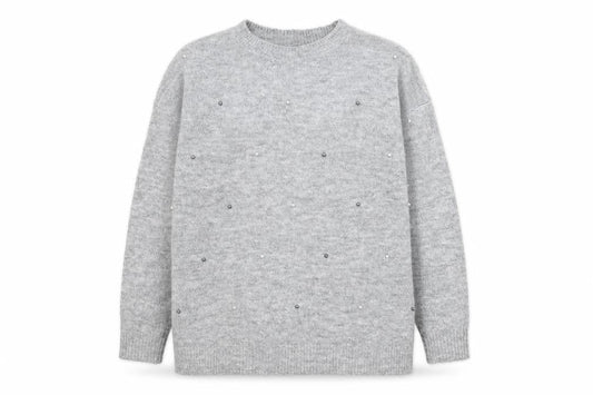 F&F Womens Grey   Pullover Jumper Size 8
