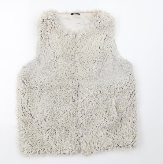 Roman Womens Grey   Vest Jumper Size 12