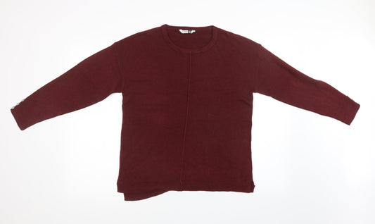 pep & co Womens Red   Pullover Sweatshirt Size 14