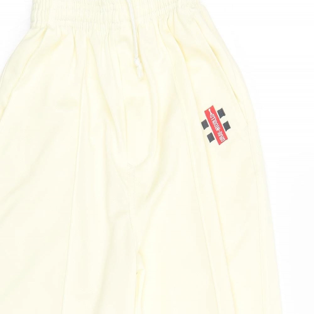 Gray Nicolls Boys Yellow    Trousers Size S