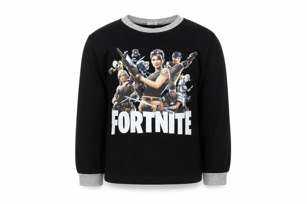 Preworn Boys Black   Pullover Sweatshirt Size 7-8 Years