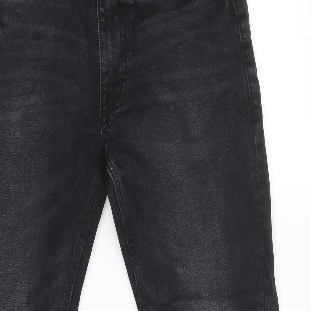 Marks and Spencer Womens Black   Straight Jeans Size 32 L31 in