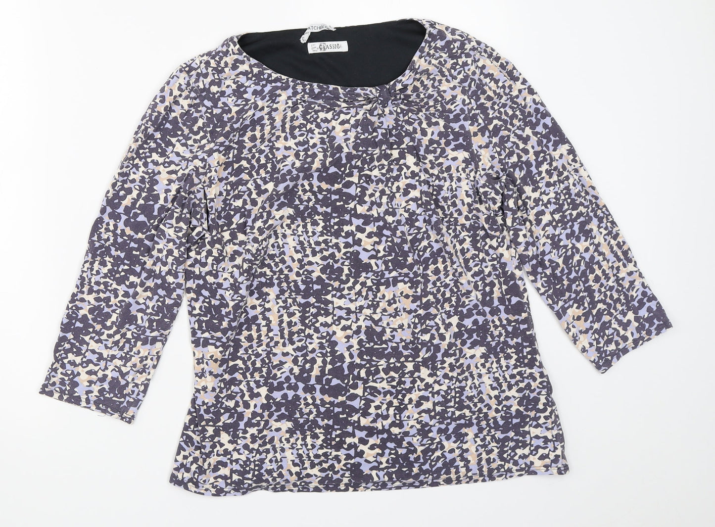 Marks and Spencer Womens Purple   Basic T-Shirt Size 14