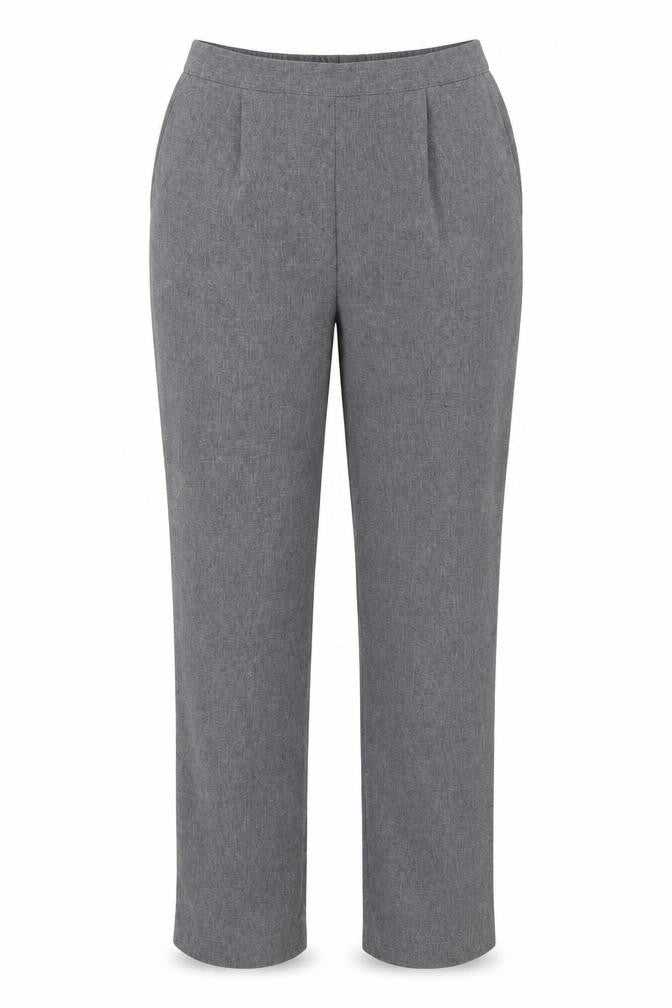 Bonmarché Womens Grey Trousers Size 12 L26 in