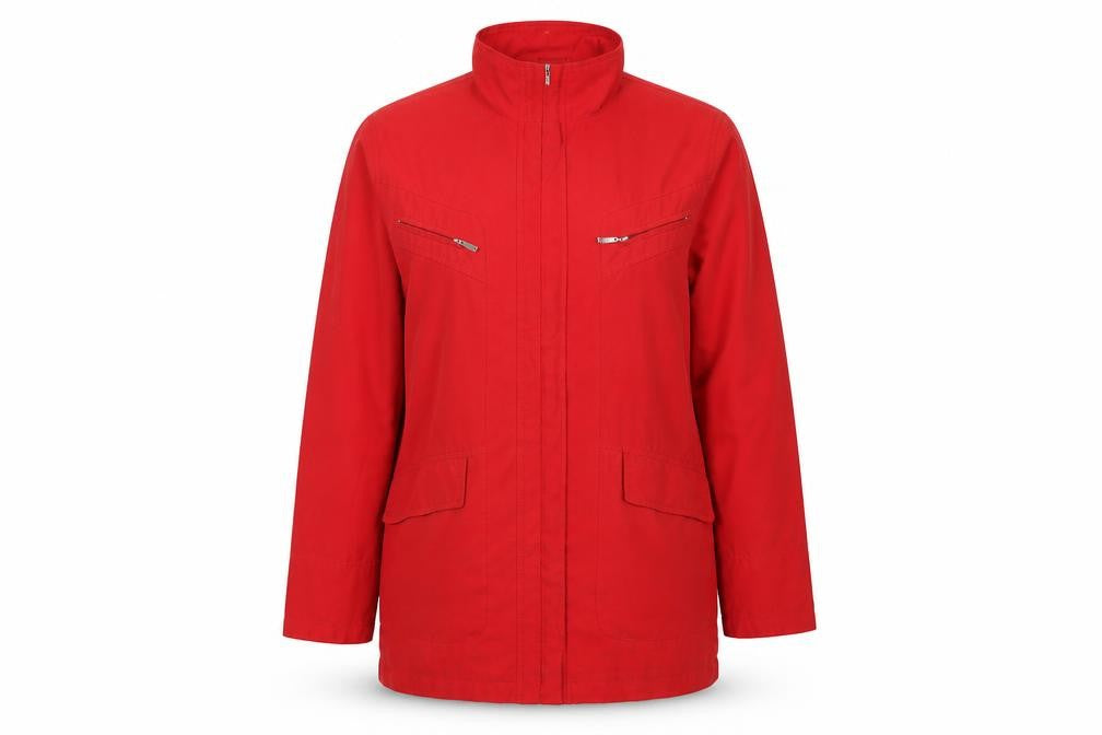 Zerimar Womens Red   Overcoat Coat Size M