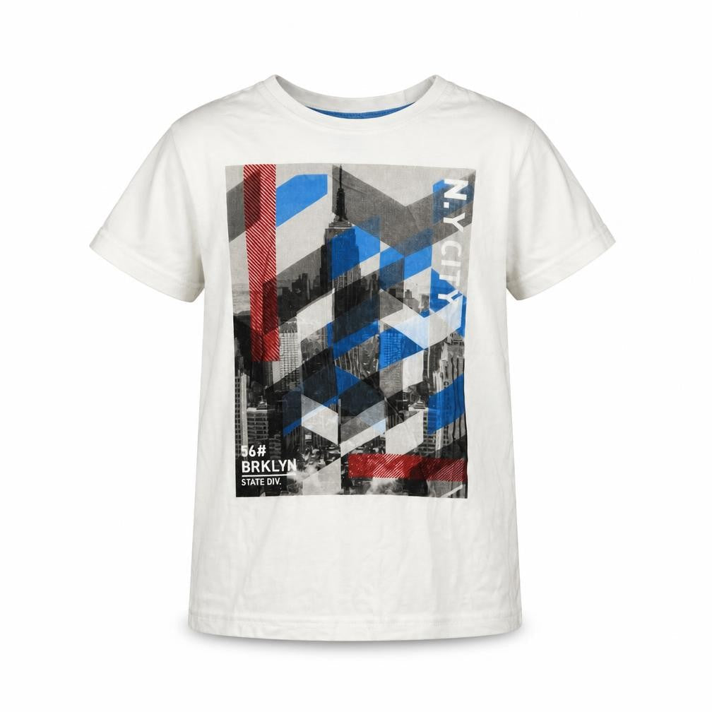 Primark Girls White   Pullover T-Shirt Size 9-10 Years