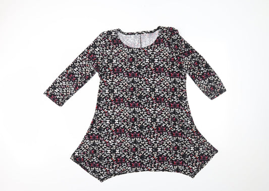 Pebble Beach Womens Multicoloured Animal Print  Fit & Flare  Size 14