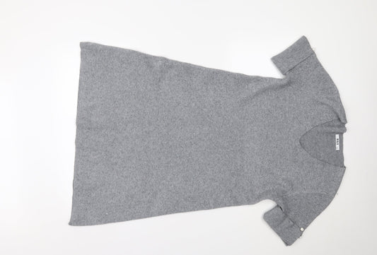 M&V Womens Grey   Jumper Dress  Size M