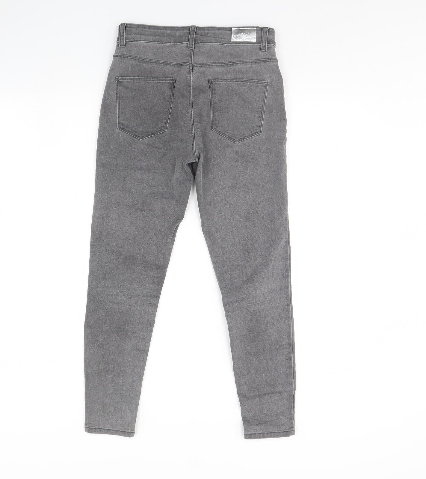 Denim & Co. Girls Grey  Denim Skinny Jeans Size 11 Years