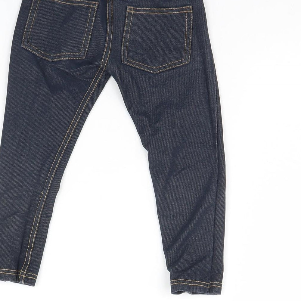 Nutmeg Girls Blue  Denim Skinny Jeans Size 2 Years