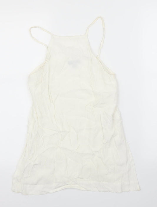 Topshop Womens White   Camisole Blouse Size 6