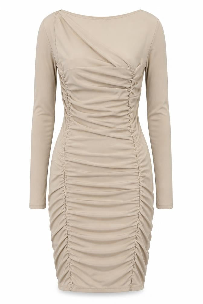 Preworn Womens Beige   Bodycon  Size 6