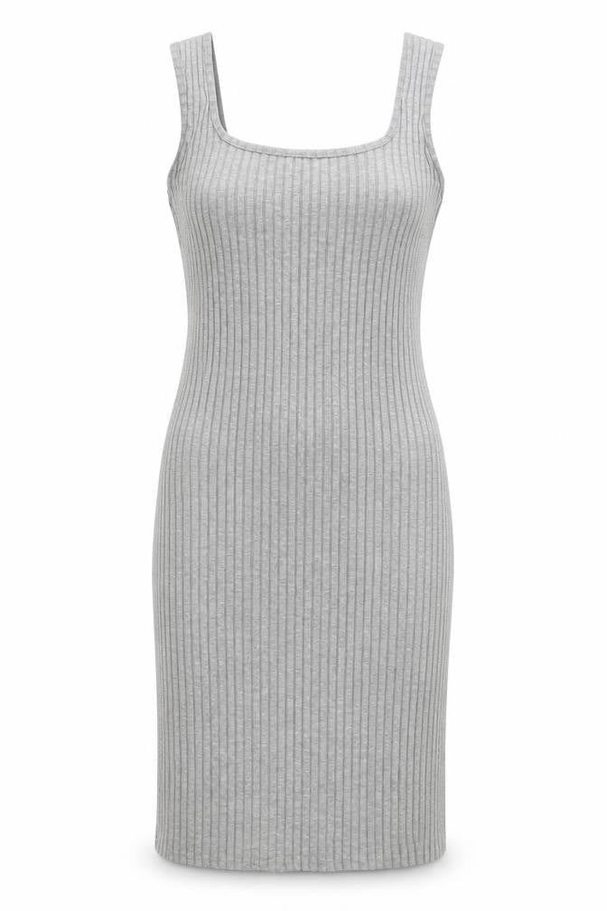 Parisian Womens Grey   Tank Dress  Size 6