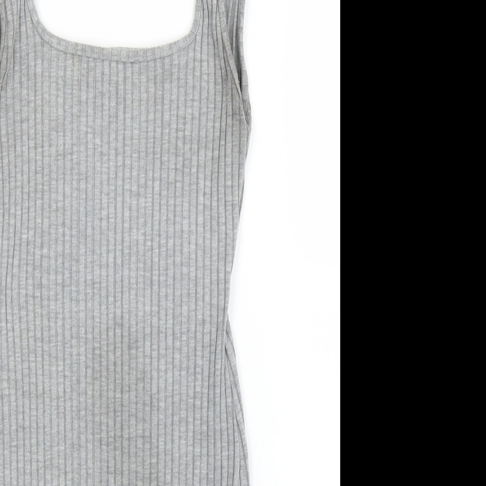 Parisian Womens Grey   Tank Dress  Size 6