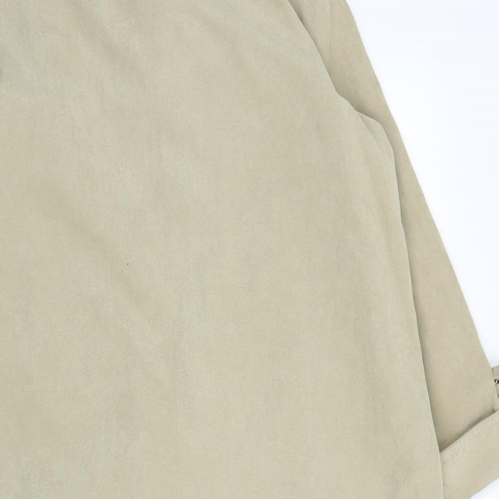 Klassic Womens Beige   Overcoat Coat Size 12