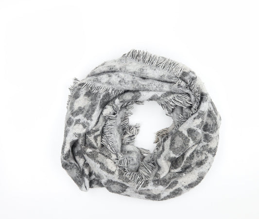 Preworn Womens Grey Animal Print   Scarf