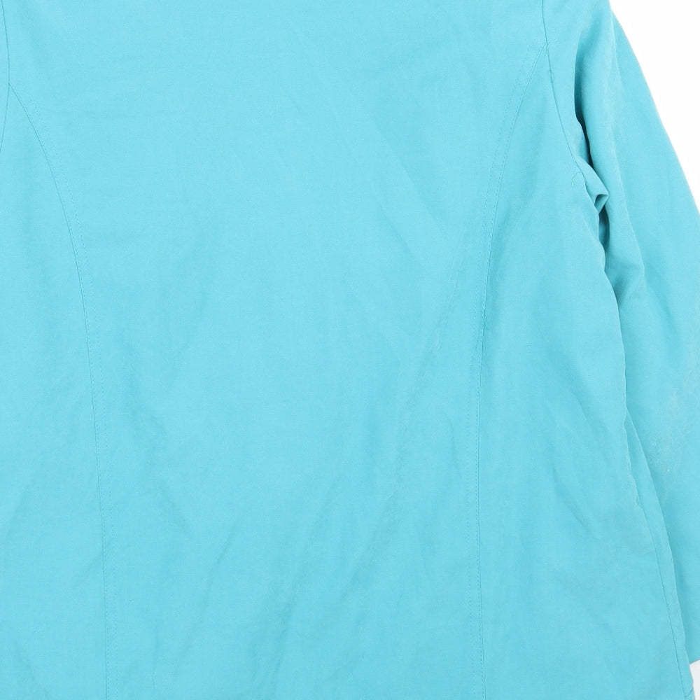 Daxon Womens Blue   Jacket Coat Size 12