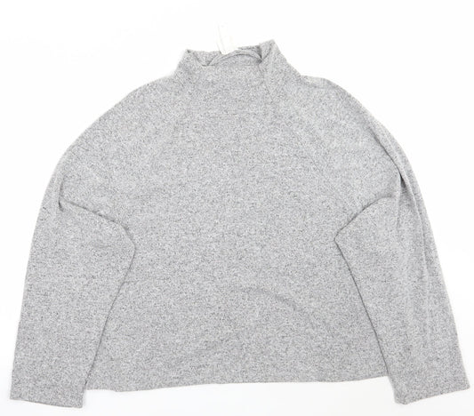 H&M Womens Grey   Pullover Jumper Size L