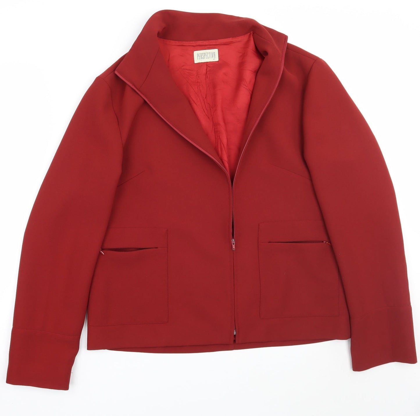 Peaspectiva Womens Red   Jacket Coat Size 14