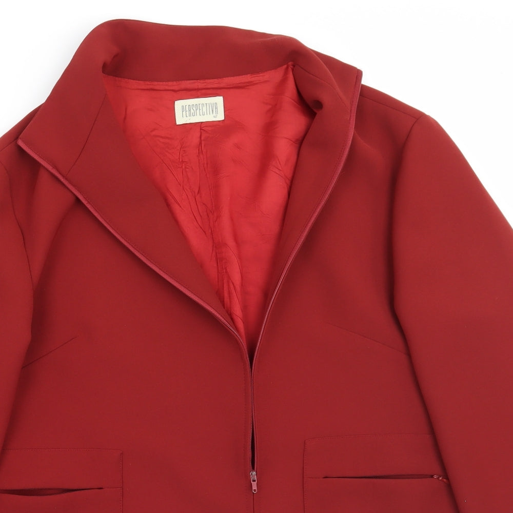 Peaspectiva Womens Red   Jacket Coat Size 14
