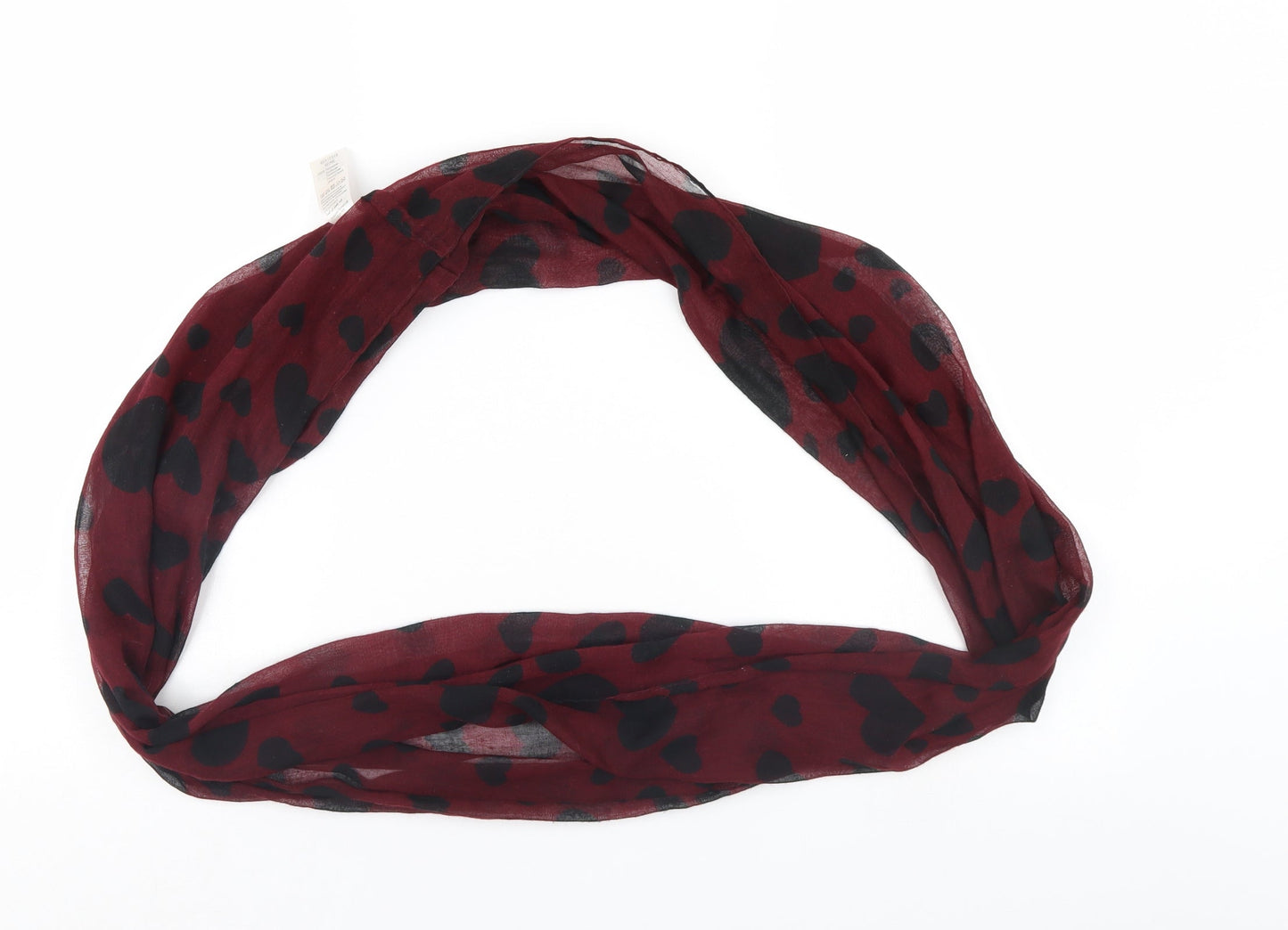 Peacocks Womens Red Polka Dot   Scarf