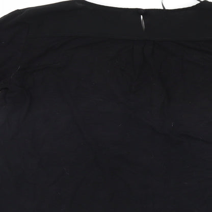 Captive Womens Black   Basic Blouse Size 12