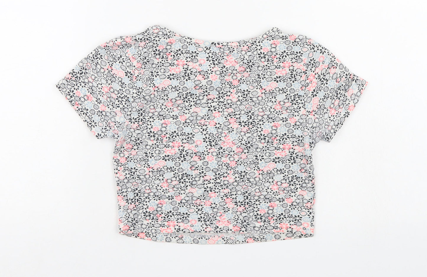 New Look Girls Multicoloured Floral  Camisole T-Shirt Size 9 Years
