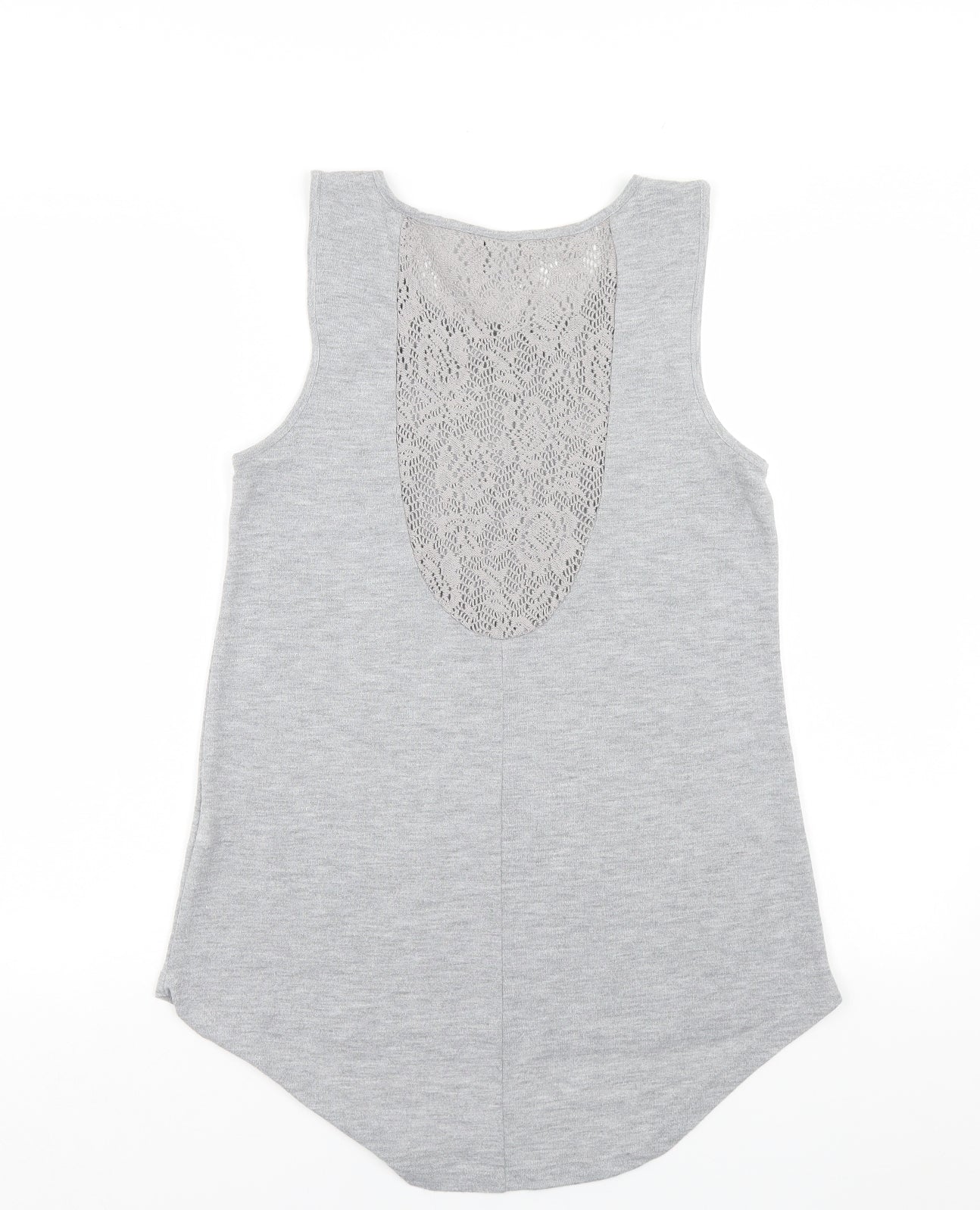 VERO MODA Womens Grey   Basic Tank Size S