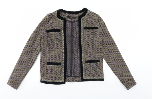 NEXT Womens Multicoloured   Jacket Coatigan Size 8