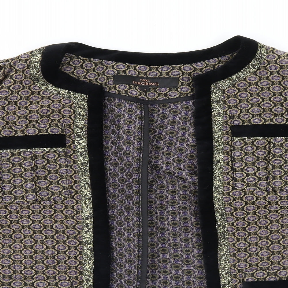 NEXT Womens Multicoloured   Jacket Coatigan Size 8