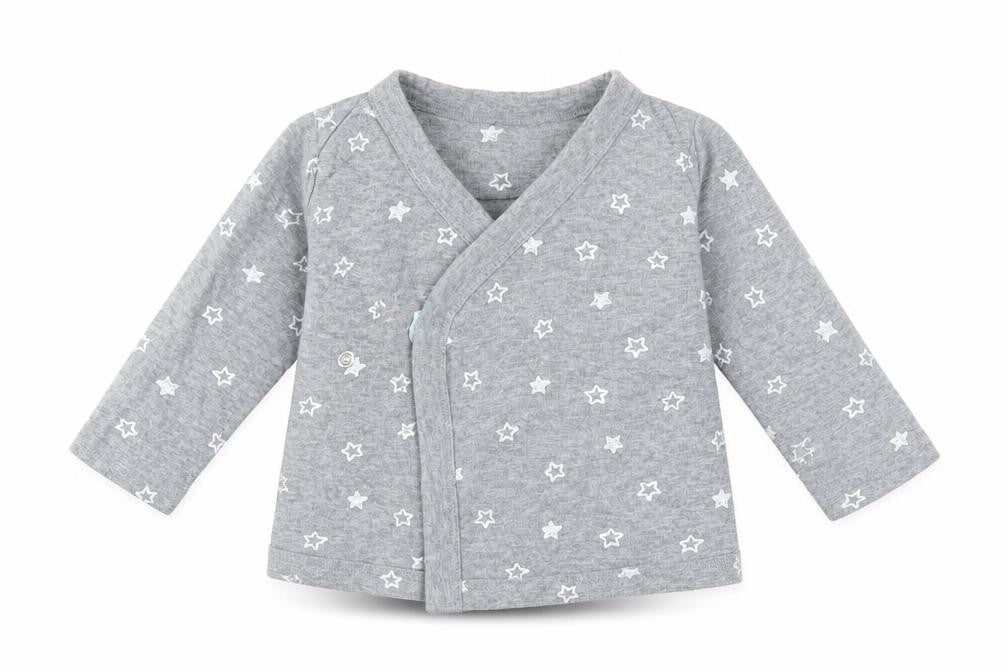 Marks & Spencer Baby Grey Spotted  Basic T-Shirt Size 3-6 Months