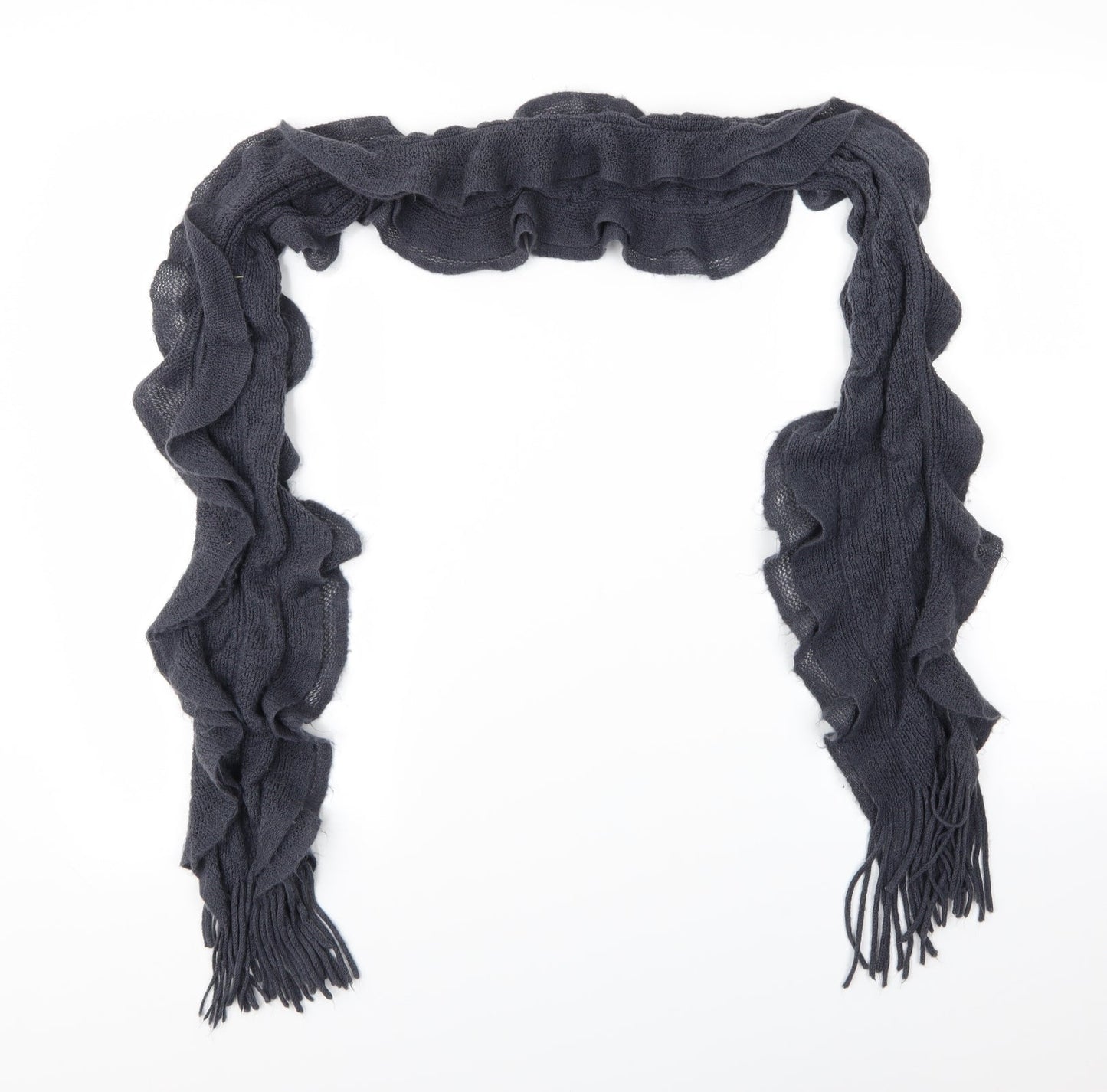 Preworn Womens Grey    Scarf