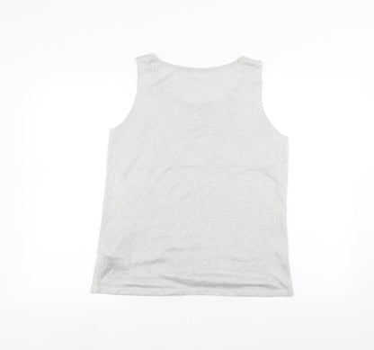 Marks & Spencer Womens Grey   Basic T-Shirt Size 12