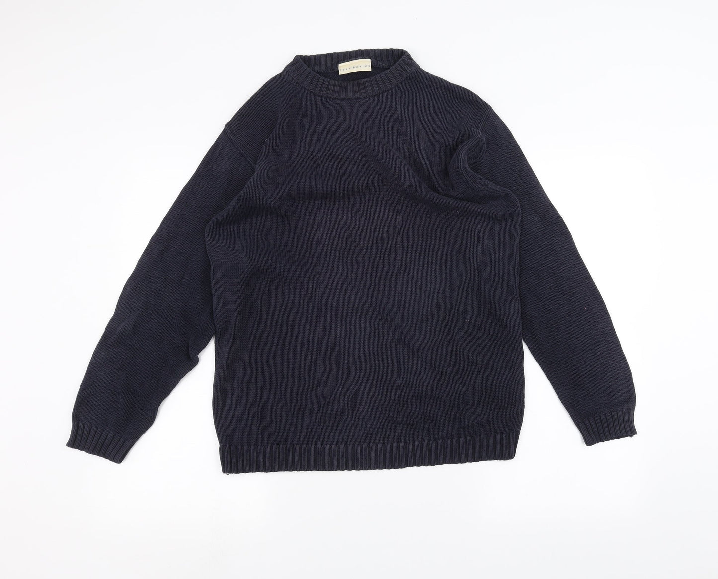 Best basics Womens Blue   Pullover Jumper Size 10