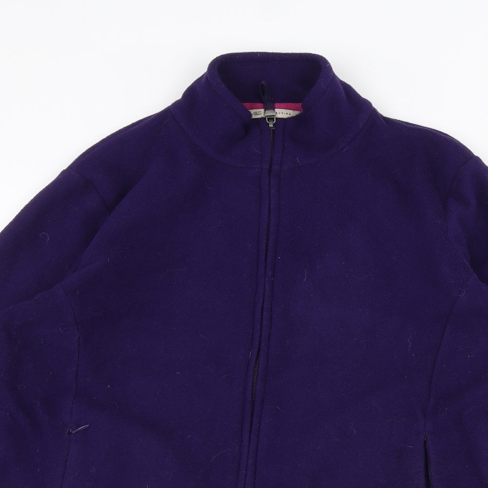 Marks and Spencer Womens Purple   Jacket  Size 14