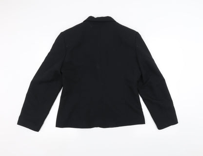 Back view of Mackays Black Jacket, size 12