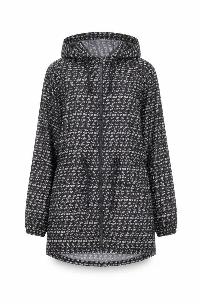 urban essentials Womens Black   Windbreaker Coat Size S