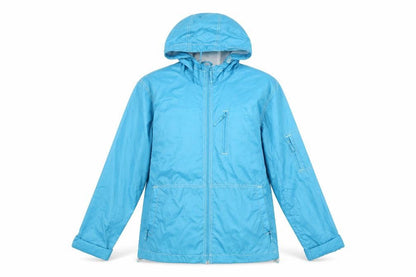 Reflections Womens Blue   Rain Coat Coat Size M