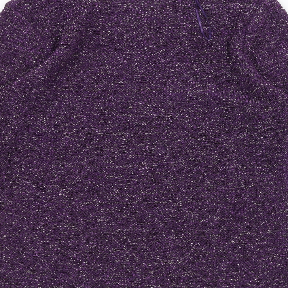 BM Womens Purple   Pullover Jumper Size M