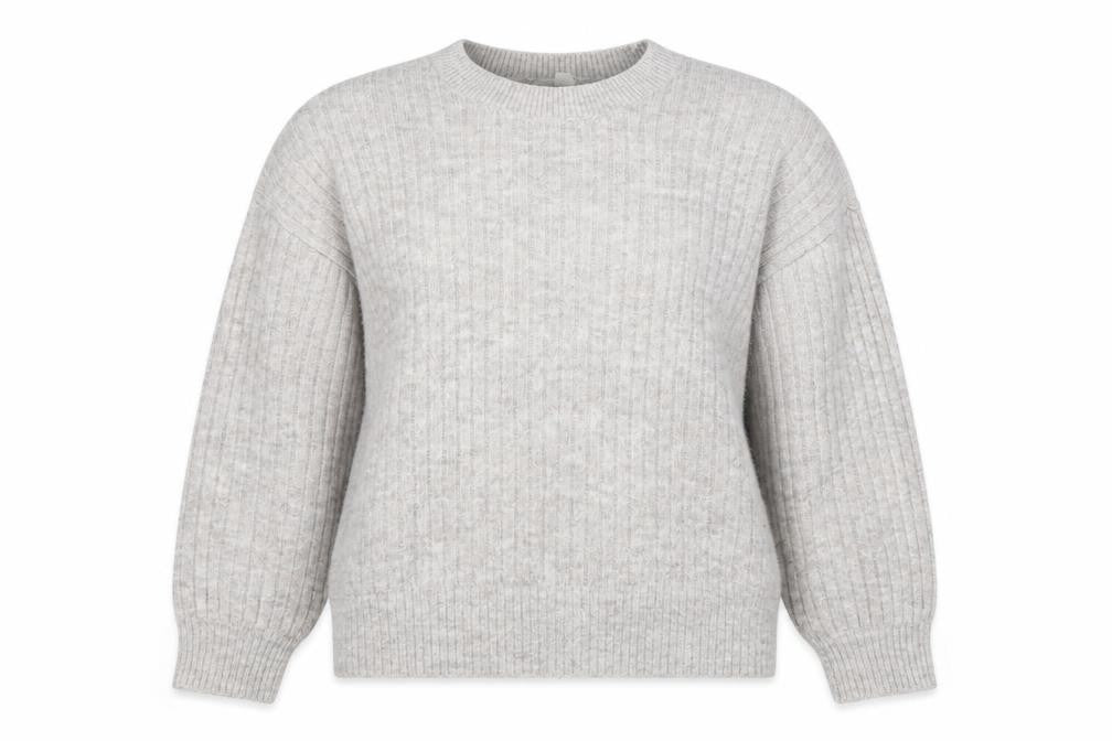 H&M Womens Grey   Pullover Jumper Size M