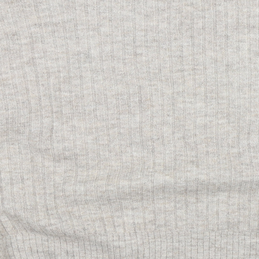 H&M Womens Grey   Pullover Jumper Size M