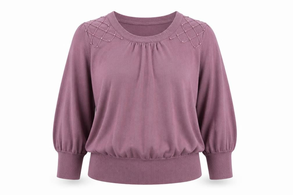 Klass Collection Womens Pink   Pullover Jumper Size XL