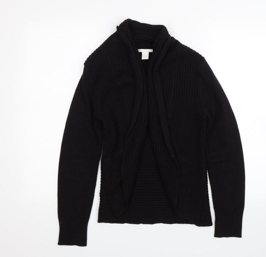 H&M Womens Black   Cardigan Jumper Size S