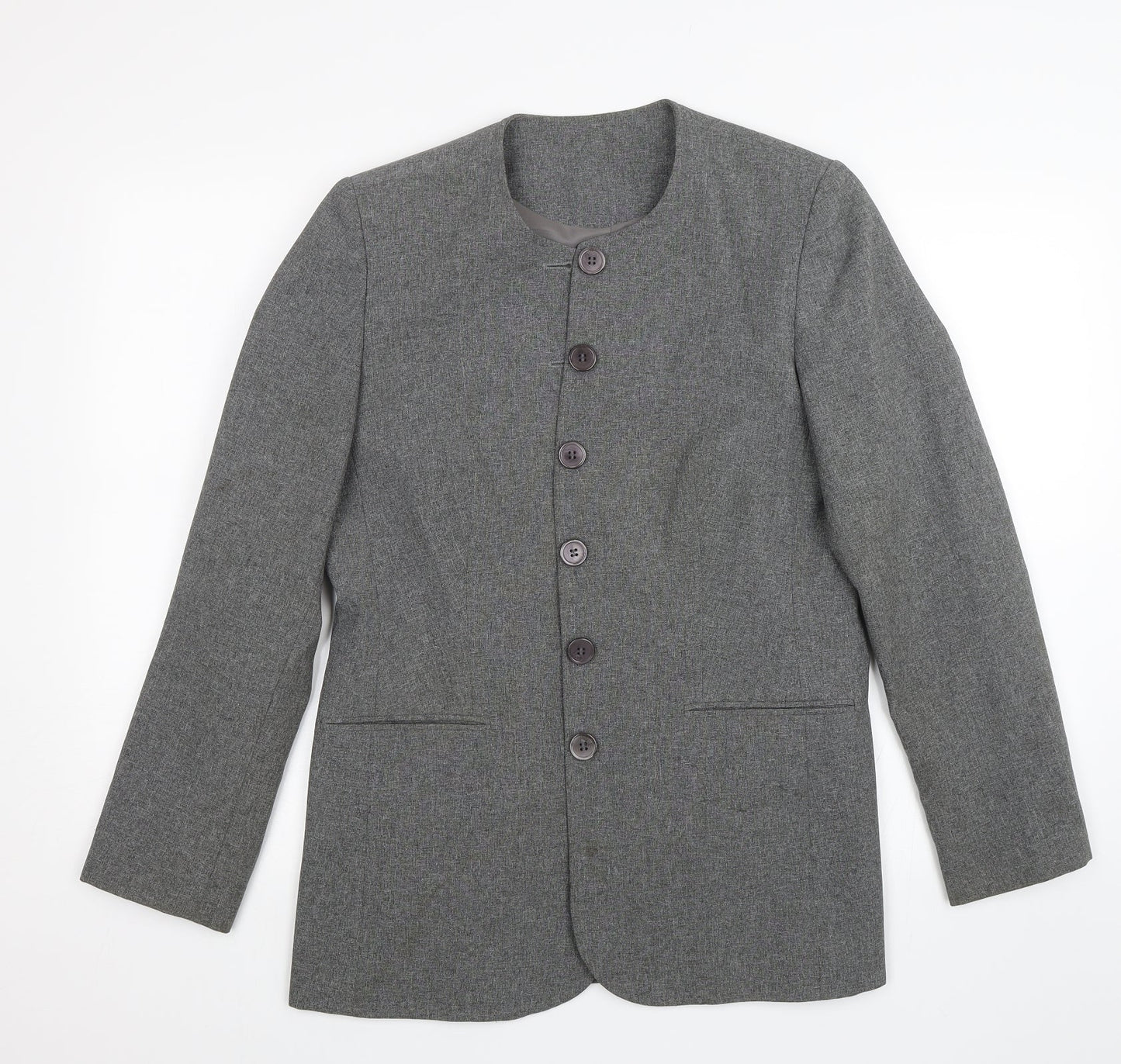 Compliments Womens Grey   Jacket  Size 12
