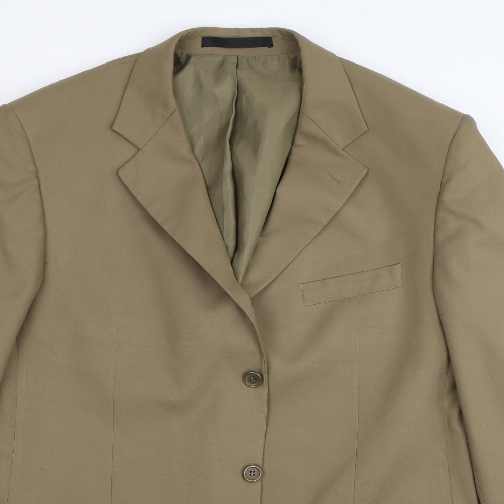 Perfects Mens Brown   Jacket Blazer Size 44